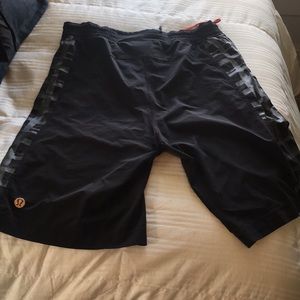 Black Lululemon Running Shorts 9”